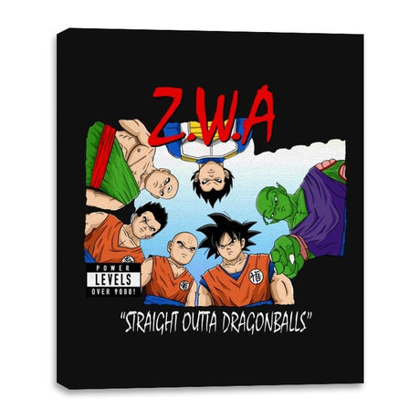 Straight Outta Dragonballs - Canvas Wraps Canvas Wraps RIPT Apparel