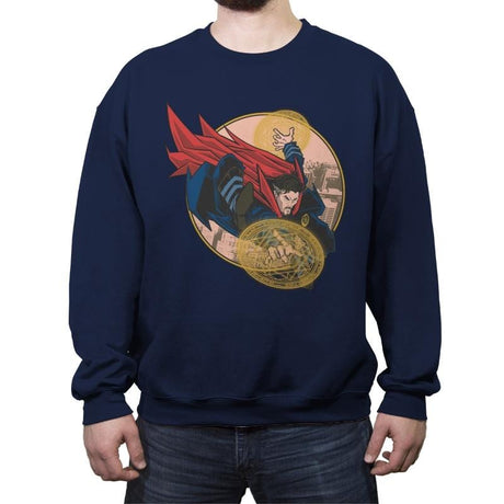 Strange 300 - Crew Neck Sweatshirt Crew Neck Sweatshirt RIPT Apparel Small / Navy