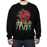 Strange Busters - Crew Neck Sweatshirt Crew Neck Sweatshirt RIPT Apparel Small / Black