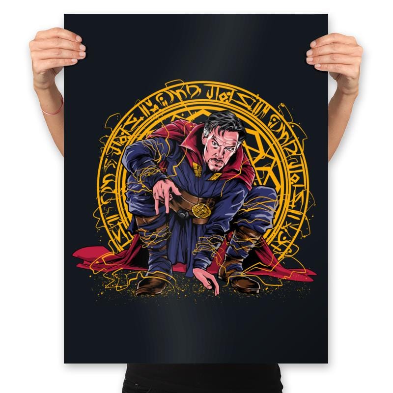 Strange Knight - Prints Posters RIPT Apparel 18x24 / Black