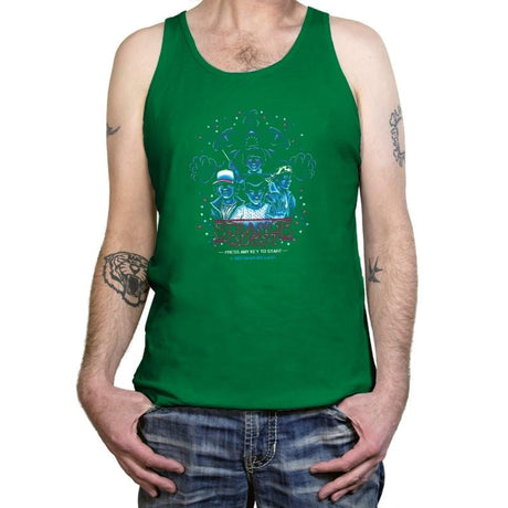 Strange Quest 1983 Exclusive - Tanktop Tanktop RIPT Apparel X-Small / Kelly