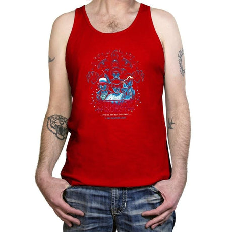 Strange Quest 1983 Exclusive - Tanktop Tanktop RIPT Apparel X-Small / Red