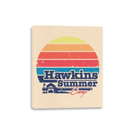 Strange Summer Camp - Canvas Wraps Canvas Wraps RIPT Apparel 8x10 / Natural