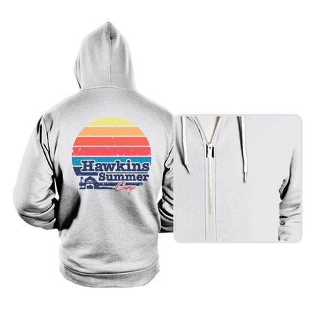 Strange Summer Camp - Hoodies Hoodies RIPT Apparel