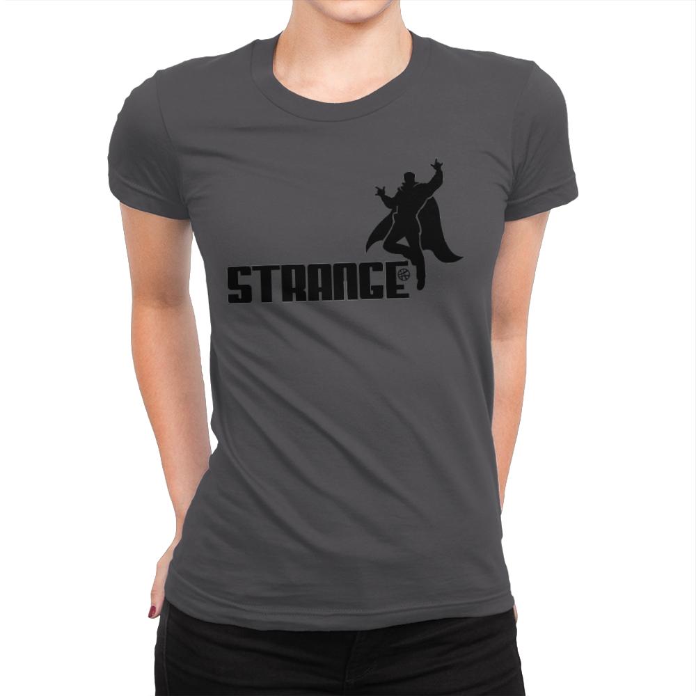 Strange - Womens Premium T-Shirts RIPT Apparel Small / Heavy Metal