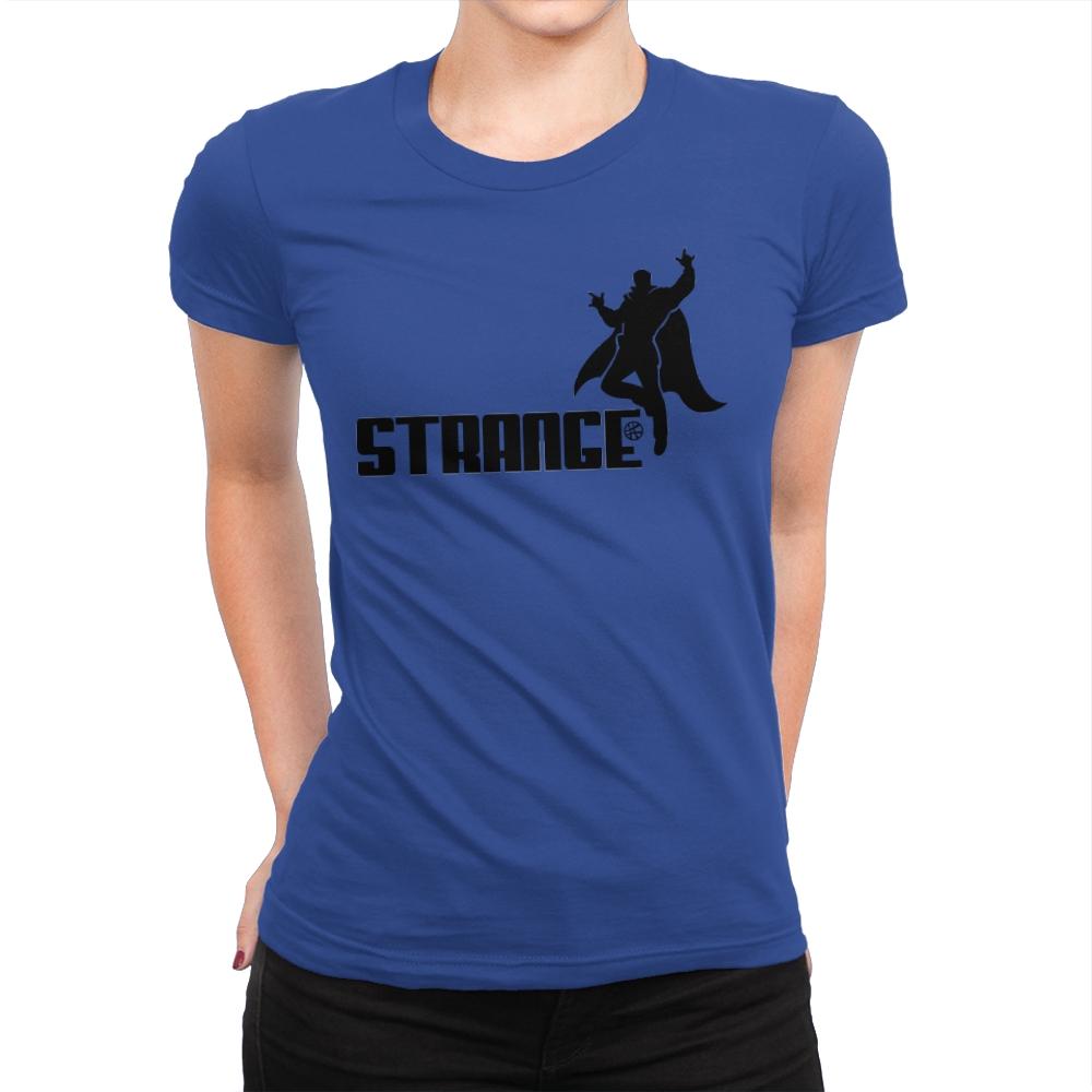 Strange - Womens Premium T-Shirts RIPT Apparel Small / Royal