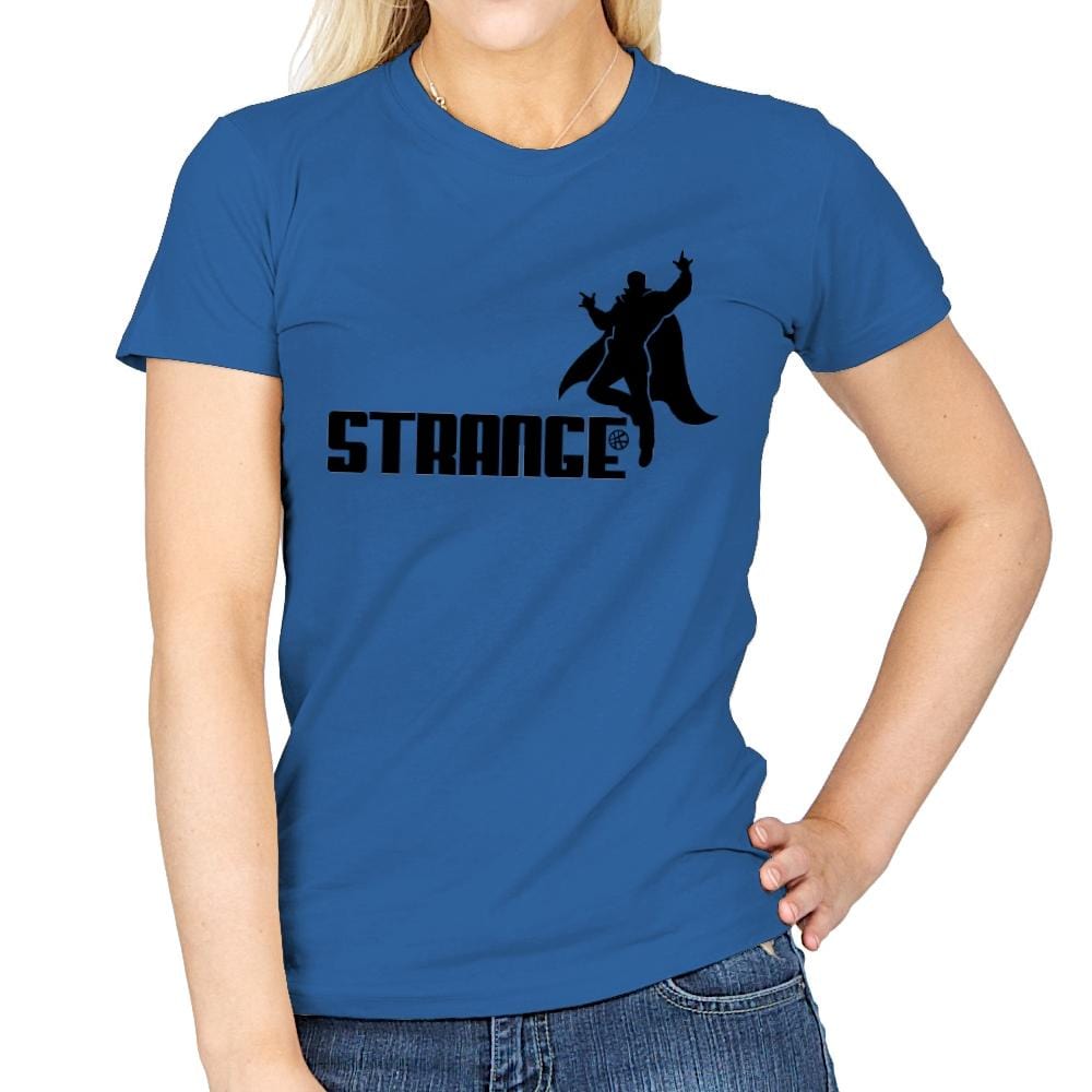 Strange - Womens T-Shirts RIPT Apparel Small / Royal