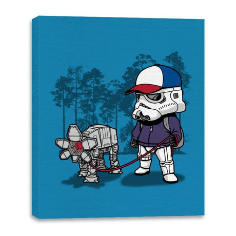 Stranger Duo - Canvas Wraps Canvas Wraps RIPT Apparel 16x20 / Sapphire