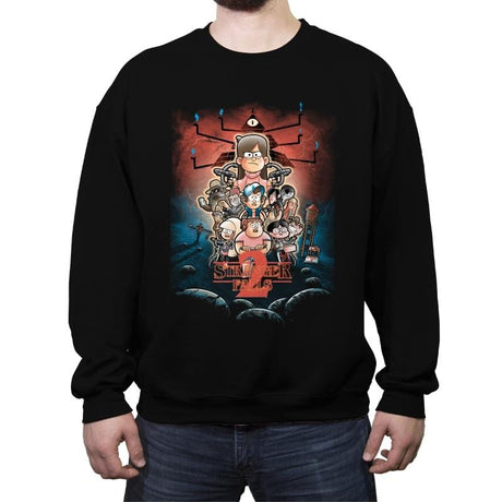 Stranger Falls Season 2 - Crew Neck Sweatshirt Crew Neck Sweatshirt RIPT Apparel