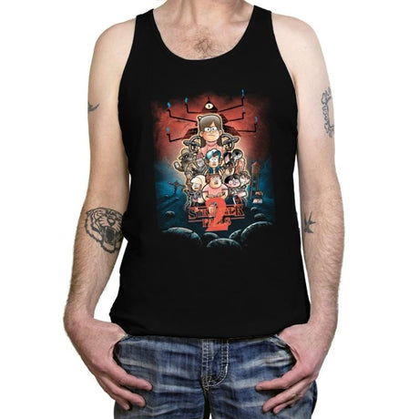 Stranger Falls Season 2 - Tanktop Tanktop RIPT Apparel X-Small / Black