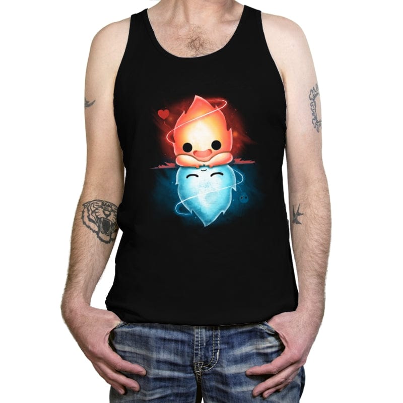 Stranger Fire - Tanktop Tanktop RIPT Apparel X-Small / Black