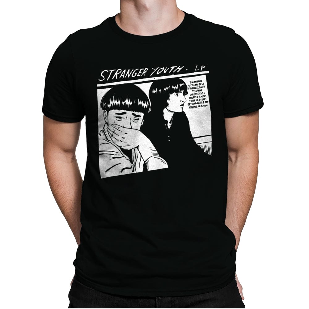 Stranger Youth - Mens Premium T-Shirts RIPT Apparel Small / Black