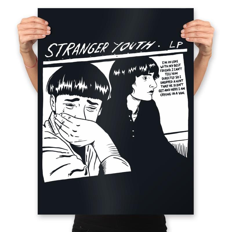 Stranger Youth - Prints Posters RIPT Apparel 18x24 / Black