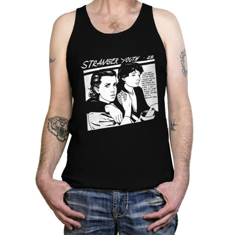 Stranger Youth - Tanktop Tanktop RIPT Apparel X-Small / Black