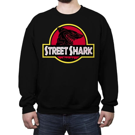 Street Park! - Crew Neck Sweatshirt Crew Neck Sweatshirt RIPT Apparel Small / Black