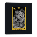 Strength - Canvas Wraps Canvas Wraps RIPT Apparel 16x20 / Black