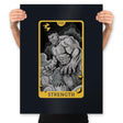 Strength - Prints Posters RIPT Apparel 18x24 / Black