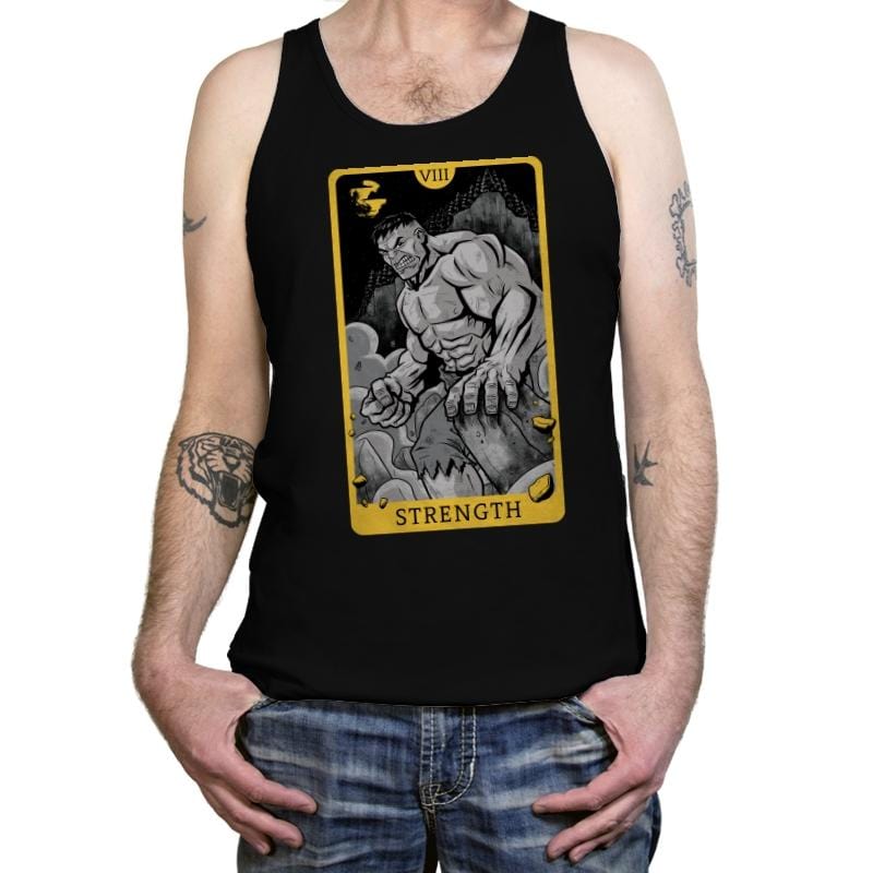 Strength - Tanktop Tanktop RIPT Apparel X-Small / Black