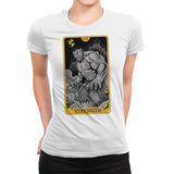 Strength - Womens Premium T-Shirts RIPT Apparel Small / White