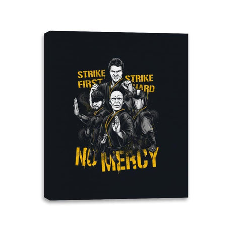 Strike First - Canvas Wraps Canvas Wraps RIPT Apparel 11x14 / Black