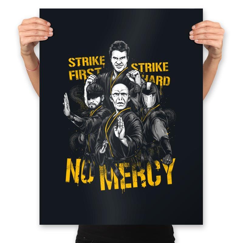 Strike First - Prints Posters RIPT Apparel 18x24 / Black