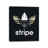 Stripe - Canvas Wraps Canvas Wraps RIPT Apparel 11x14 / Black