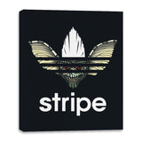 Stripe - Canvas Wraps Canvas Wraps RIPT Apparel 16x20 / Black