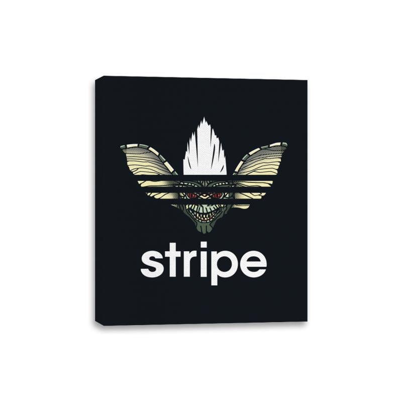 Stripe - Canvas Wraps Canvas Wraps RIPT Apparel 8x10 / Black