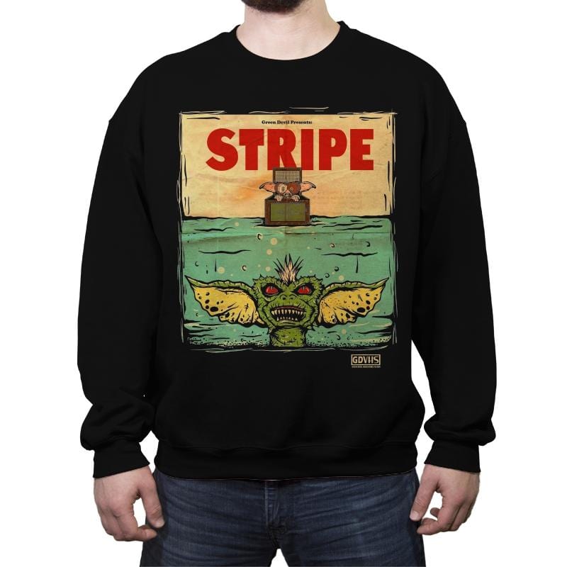 Stripe - Crew Neck Sweatshirt Crew Neck Sweatshirt RIPT Apparel