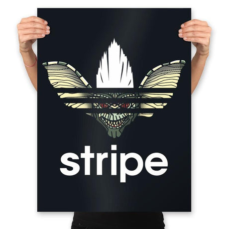 Stripe - Prints Posters RIPT Apparel 18x24 / Black