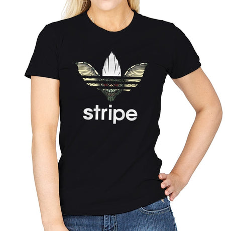 Stripe - Womens T-Shirts RIPT Apparel Small / Black