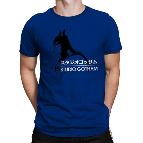 Studio Bat - Mens Premium T-Shirts RIPT Apparel Small / Royal