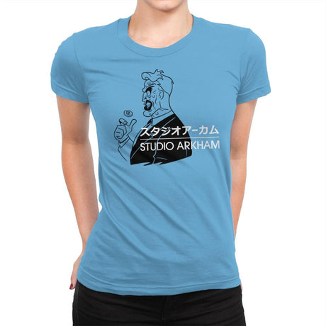 Studio Harvey - Womens Premium T-Shirts RIPT Apparel Small / Turquoise