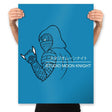 Studio M.Knight - Prints Posters RIPT Apparel 18x24 / Sapphire