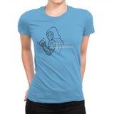 Studio M.Knight - Womens Premium T-Shirts RIPT Apparel Small / Turquoise