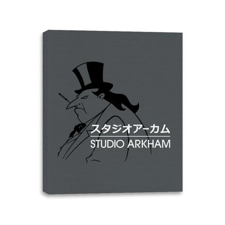 Studio Penguin - Canvas Wraps Canvas Wraps RIPT Apparel 11x14 / Charcoal