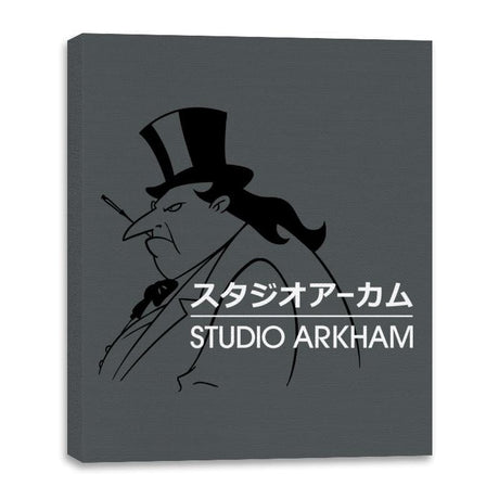 Studio Penguin - Canvas Wraps Canvas Wraps RIPT Apparel 16x20 / Charcoal