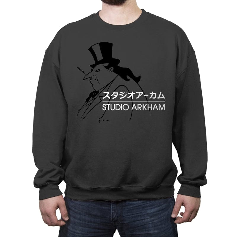 Studio Penguin - Crew Neck Sweatshirt Crew Neck Sweatshirt RIPT Apparel Small / Charcoal