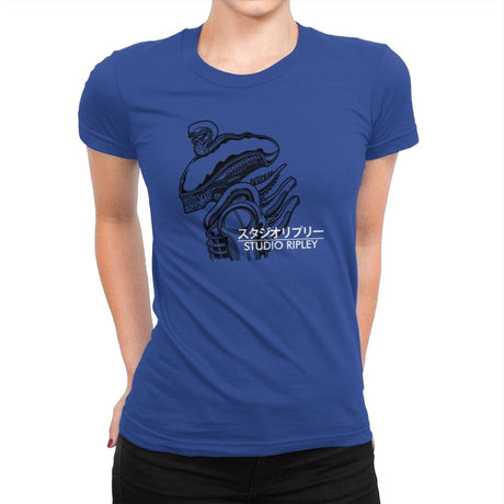 Studio Ripley - Womens Premium T-Shirts RIPT Apparel Small / Royal