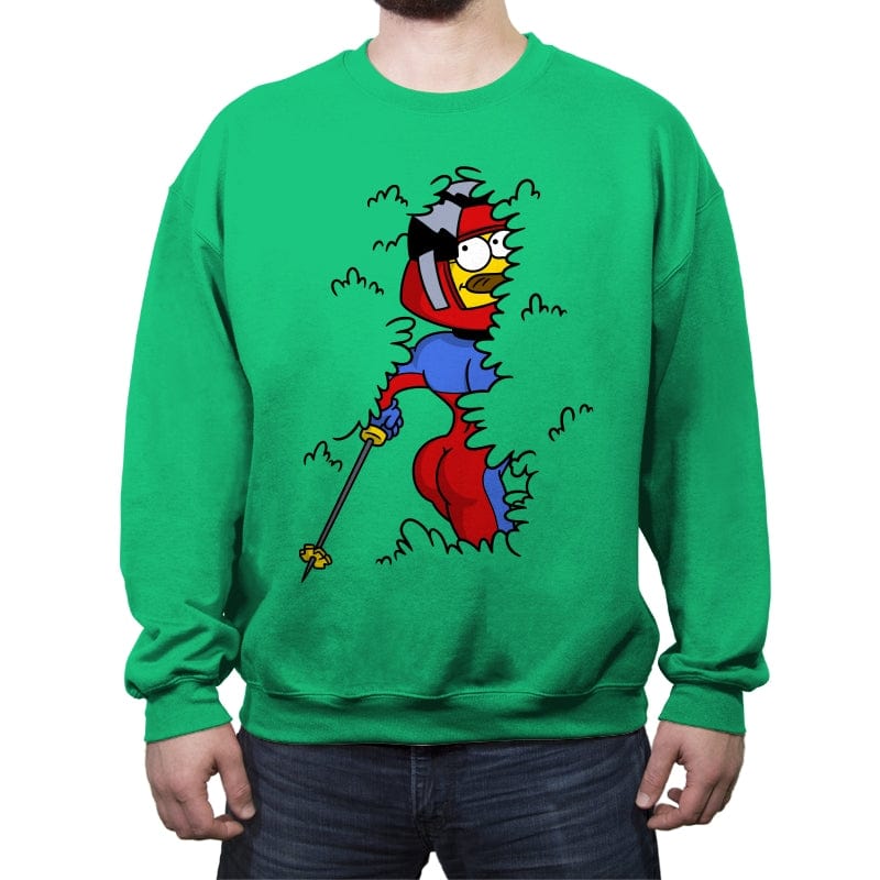 Stupid Sexy Bush - Crew Neck Sweatshirt