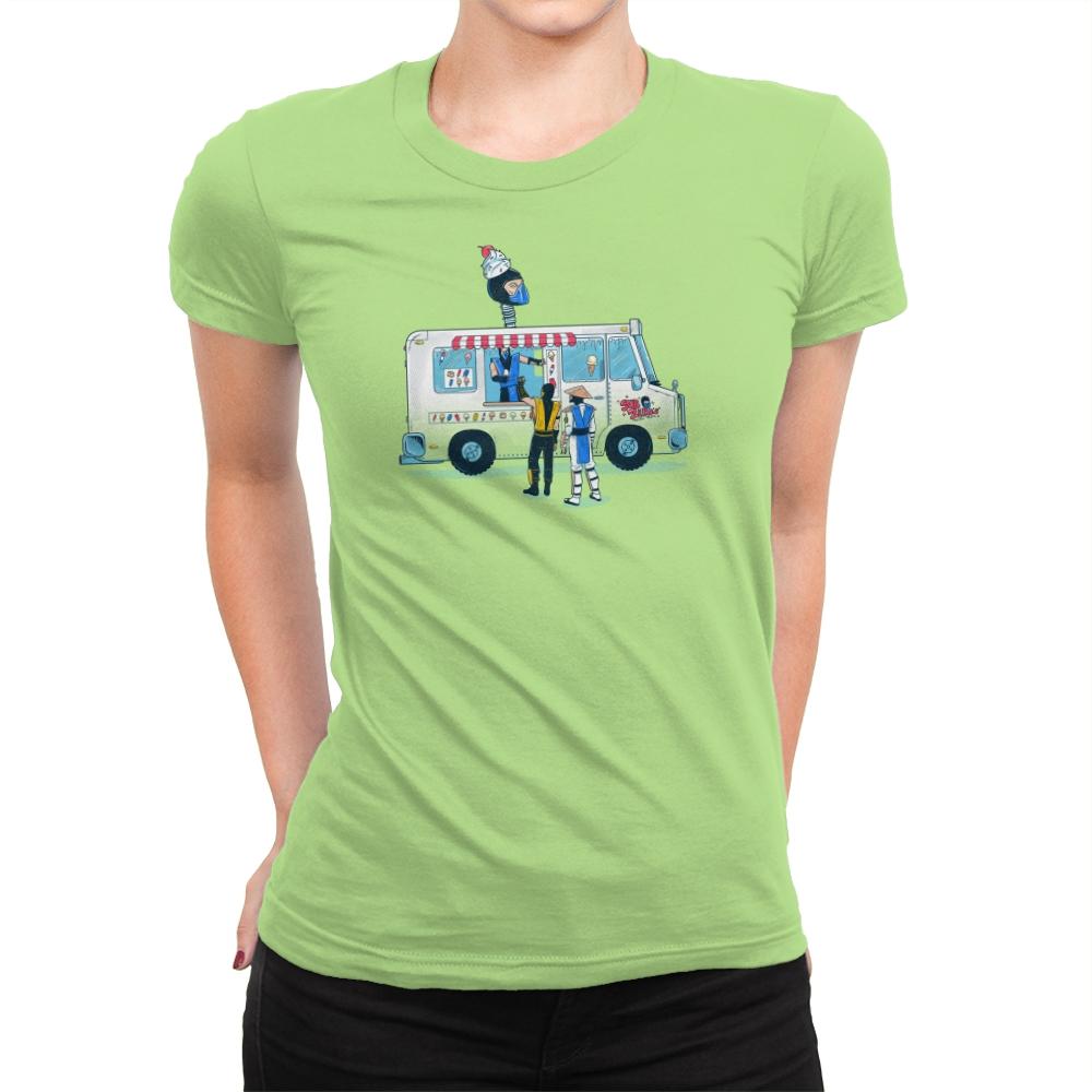 Sub Z's Frozen Treats Exclusive - Womens Premium T-Shirts RIPT Apparel Small / Mint