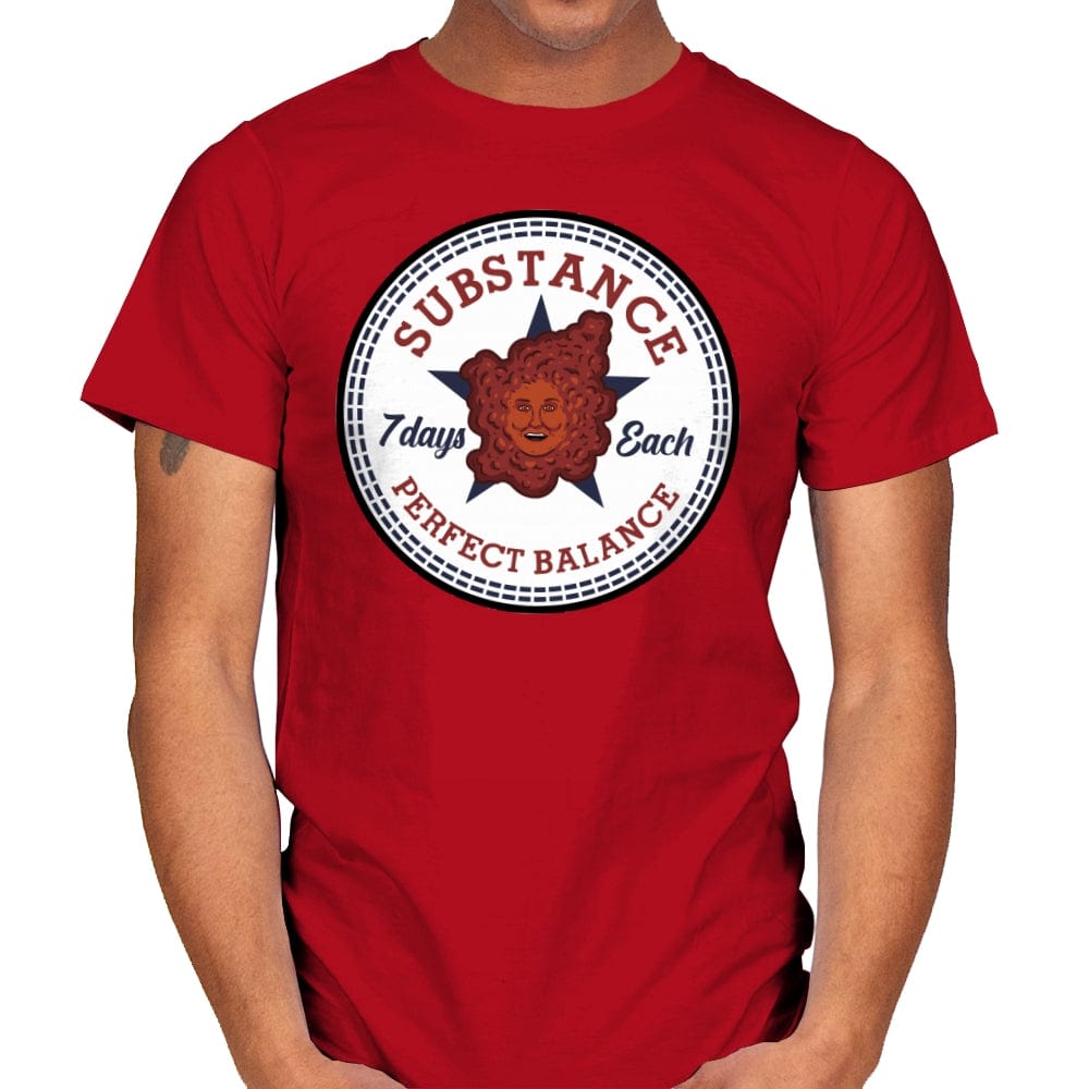 Substance! - Mens T-Shirts RIPT Apparel Small / Red