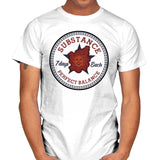 Substance! - Mens T-Shirts RIPT Apparel Small / White