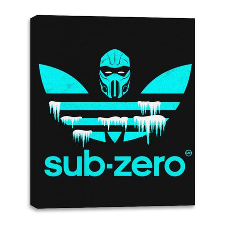 Subzero MK - Canvas Wraps Canvas Wraps RIPT Apparel 16x20 / Black