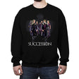 Succession of the Dragon - Crew Neck Sweatshirt Crew Neck Sweatshirt RIPT Apparel Small / Black