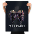 Succession of the Dragon - Prints Posters RIPT Apparel 18x24 / Black