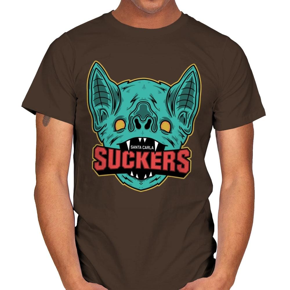 Suckers - Mens T-Shirts RIPT Apparel Small / Dark Chocolate