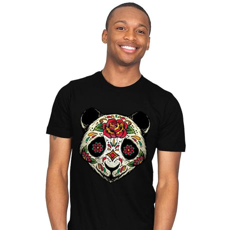 Sugar Panda - Mens T-Shirts RIPT Apparel Small / Black