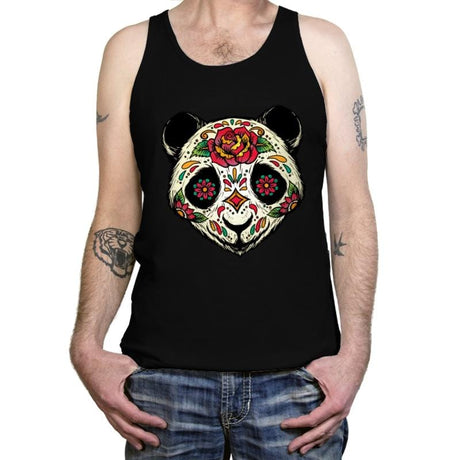 Sugar Panda - Tanktop Tanktop RIPT Apparel X-Small / Black