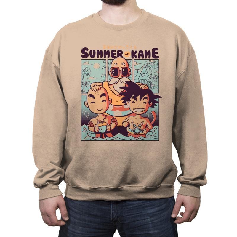 Summer at Kame - Crew Neck Sweatshirt Crew Neck Sweatshirt RIPT Apparel